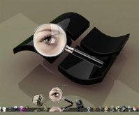 Magnifying Glass and Blinking Eye