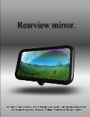 Rearview mirror.