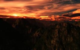 Burning Sunset