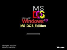 Windows XP MS-DOS Edition