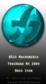 B514 Macromedia FreeHand MX Dock Icon
