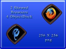 2 skewed browsers