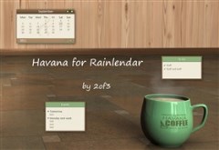 Havana for Rainlendar