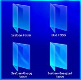 Blue - Energy Folder Icons