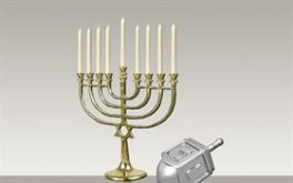 Hanukkah and Friends - Menorah (Hybrid)