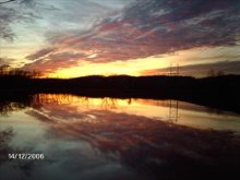 Mirrored Sunset