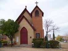 Tombstone church
