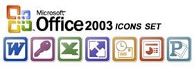 Microsoft Office 2003 Suite Icons