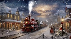 Christmas Steam Train