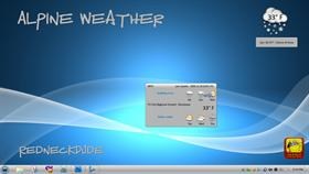 Alpine Weather Widget