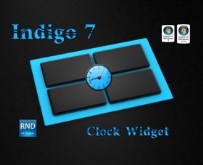 Indigo7 Clock Widget