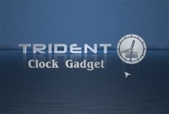 Trident Clock 