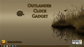 Outlander Clock Gadget