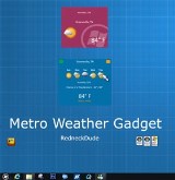 Metro Weather Gadget