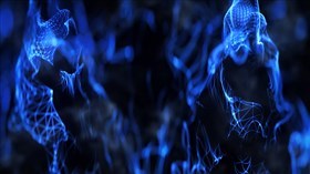 4K Blue Webs