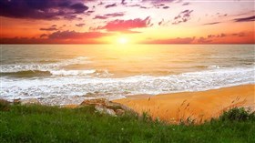 4K Beautiful Sunset.