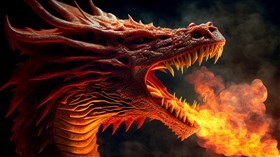 4K Dragon Fire