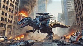 4K Dino Warrior