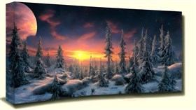 4K Winter in a Box 3D