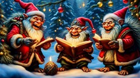 4K Christmas Trolls