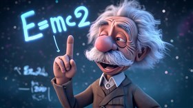 4K Einstein E=mc2