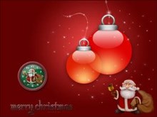 Santa clock