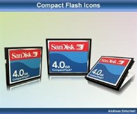 Compact Flash Icons