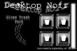 Desktop Noir Gloss Trash