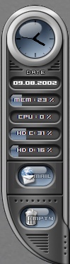 Universe Metal Clock Enhanced XP 