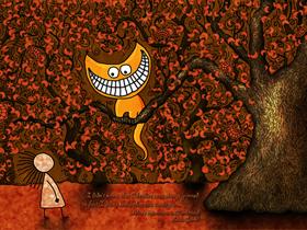 Alice in Wonderland - A Cheshire Cat