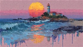 Lighthouse on Canvas