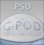 G-Pod v2 PSD files