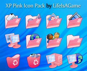 XP Pink Icon Pack