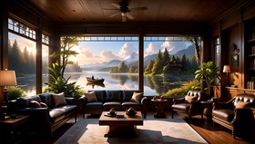 Interior living room