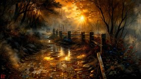 A forest path