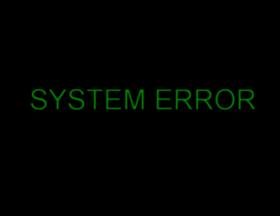 System Error