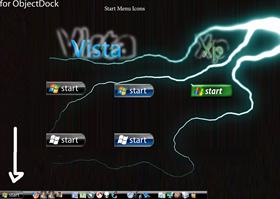 Vista Start Menu icons 2007