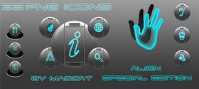Alien se dock icons glow