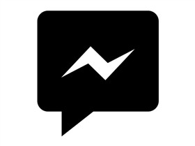 Minimalist Black - Facebook Messenger