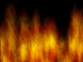 A wall of fire