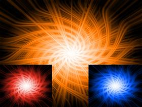 Spinning vortex (3 colors 3 sizes)