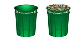 N.Y.C Litter Basket