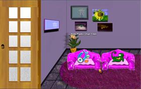 Pink Plastic Chair