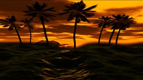 Sunset at the Island