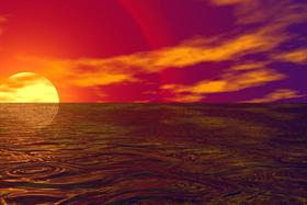 Alien Sunset