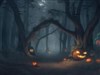 Mysterious Haunted Forest