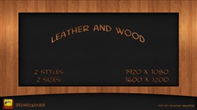 Leather and Wood