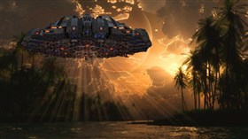 Alien Scout Ship