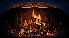 Victorian Style Fireplace