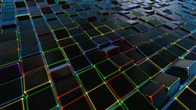 Neon Cubes II